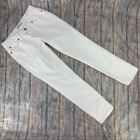 prAna Honour White Denim Boyfriend Fit Jeans, 2 - Picture 1 of 15